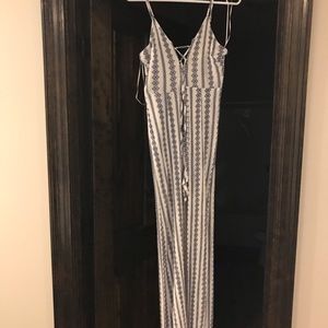 Romper with train skirt